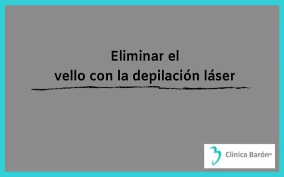 Eliminar vello con la depilación láser